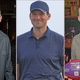 The TV faces of football: Troy Aikman, Tony Romo and Drew Brees.